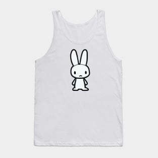 Minimalistic rabbit Tank Top